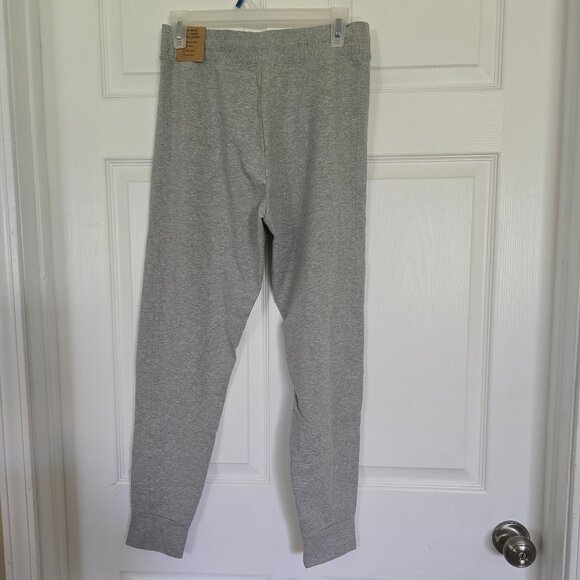NWT VS PINK M Full Length High Waist grey campus jogger - Picture 2 of 4